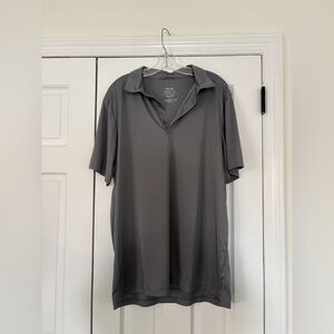 Huk Men's Charcoal Polo Shirt